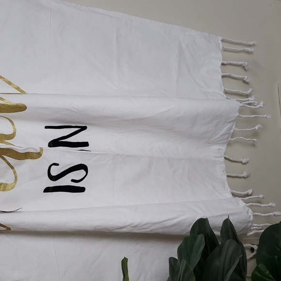 The witch is in fringe throw blanket, Halloween, witchycore - Picture 3 of 6